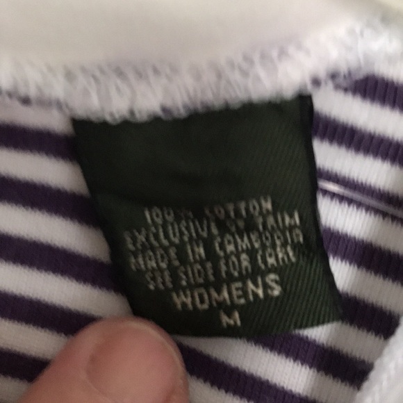 Eddie Bauer 3/4 length sleeve top. - Picture 3 of 3